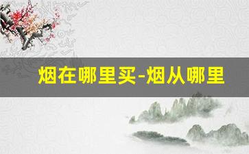 烟在哪里买-烟从哪里能买得到
