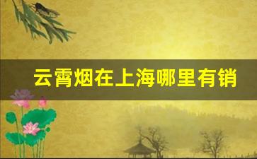 云霄烟在上海哪里有销售的-50元左右最好抽的烟