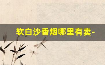 软白沙香烟哪里有卖-软白沙香烟价格明细