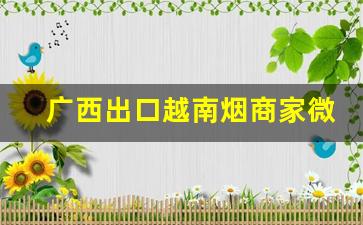 广西出口越南烟商家微信-福建越南代工香烟批发